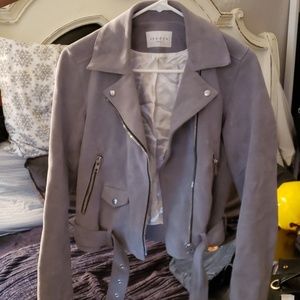 Sandro leather jacket